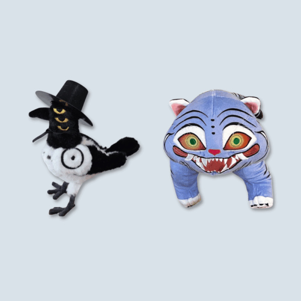 Demon Hunters Bird and Tiger Plush